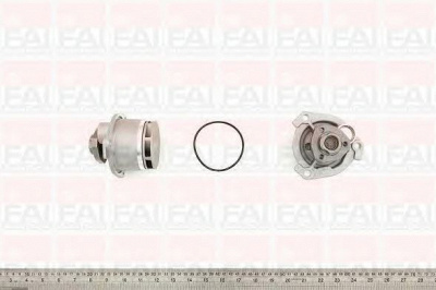 FAI AUTOPARTS wp6167 -  Водяной насос